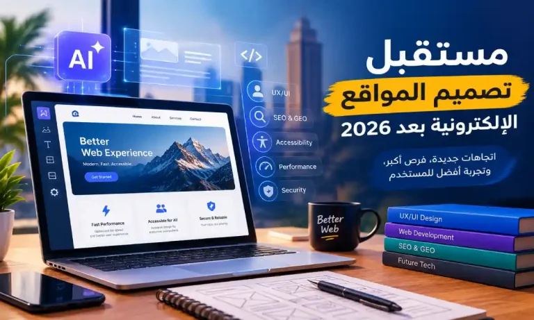 مستقبل تصميم المواقع الإلكترونية